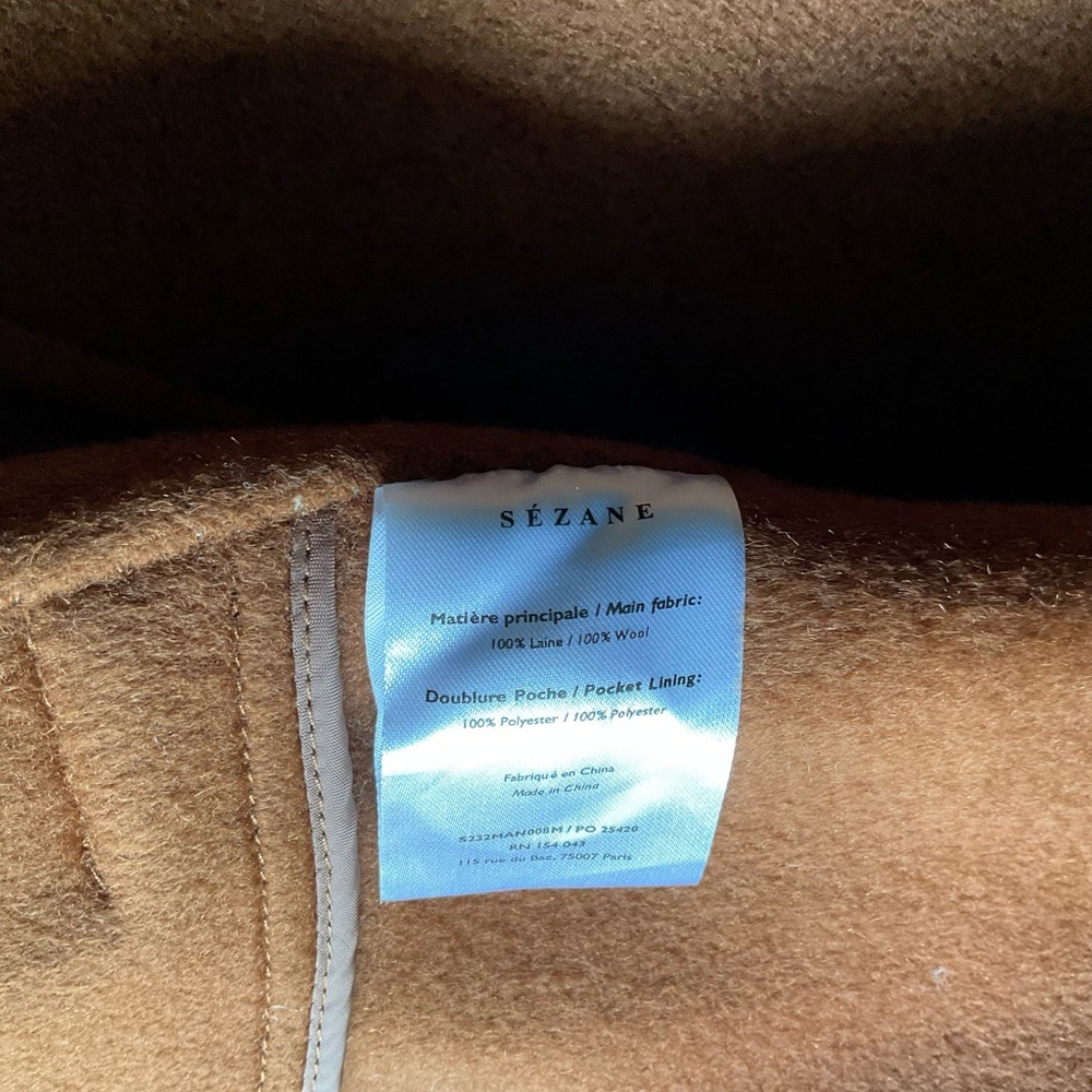 Sézane Wool Mathias Coat - Picture 14 of 15